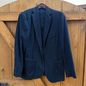 Apolis Global Citizen Unstructured Cotton Blazer - Size Large